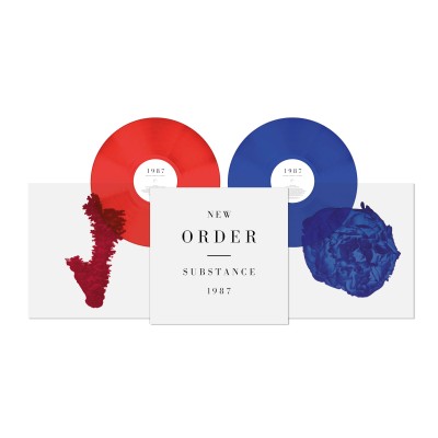 New Order - Substance 1987 - 2LP Red/Blue